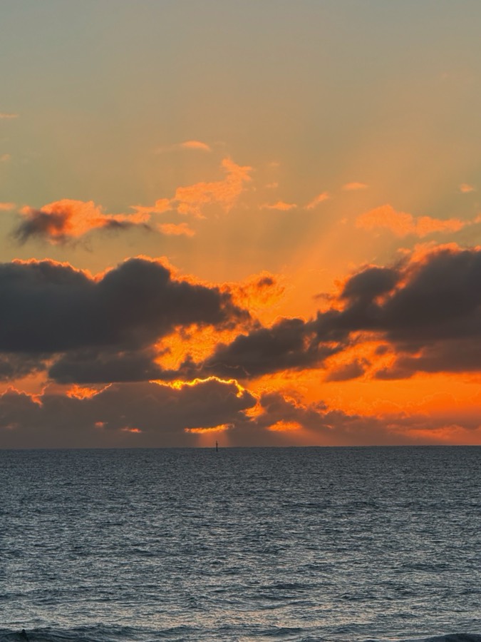 Céu de fim de tarde